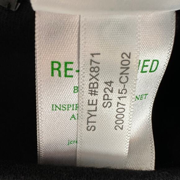 J.Crew Tall Delaney Kickout Sweater Pant Stretch Knit Pintuck Black Large NWT - Picture 11 of 15